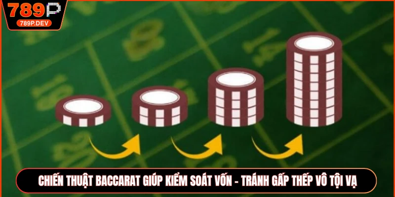 Chiến thuật Baccarat giúp kiểm soát vốn - tránh gấp thếp vô tội vạ