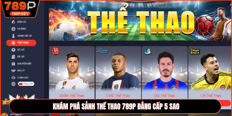 Khám phá sảnh thể thao 789P đẳng cấp 5 sao