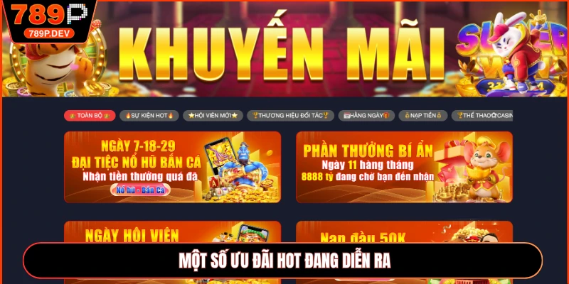 Một số ưu đãi hot đang diễn ra